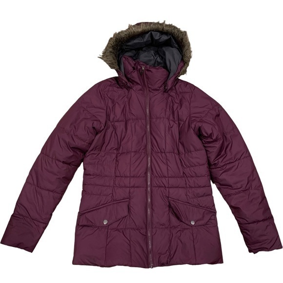 Columbia Women's Lone Insulated Mid Jacket‎ Purple Coat Sz Small - Picture 1 of 7